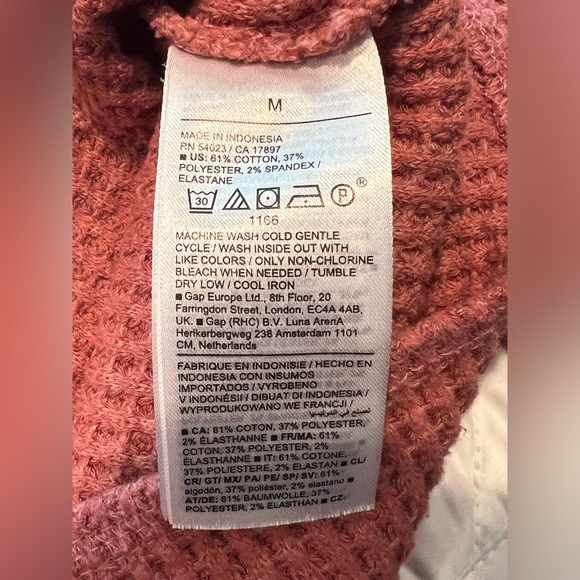 Old Navy Waffle knit Henley - Picture 4 of 5